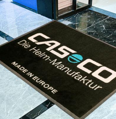 Cina 4.0mm Logo Mats Personalized Nylon Welcome Mats su ordinazione per l'affare in vendita