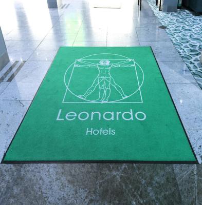 Chine L'OIN a personnalisé la porte en caoutchouc Mats Logo Entrance Matting 60x80 à vendre