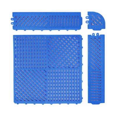 China 30x30 antislippvc-de Vloertegels van Vloermat spas verandas interlocking plastic Te koop