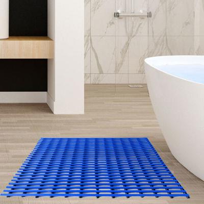 China Comfortable Tub Bathroom Anti Slip Floor Mat 90CM*100CM Dry Quickly for sale