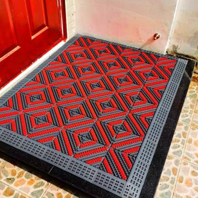 Chine Non tapis d'entrée de Chambre de glissement 15CM à vendre