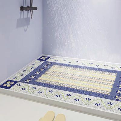 Cina L'anti PVC di slittamento di 45CM*74CM pavimenta il bagno molle Mat For Inside Bath di Mat Barefoot 10MM in vendita