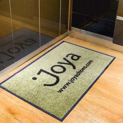 China Van de Ingangsmats carpet logo doormats rugs van de douanedruk de Commerciële Nylon Oppervlakte Te koop