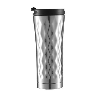 China Wholesale Modern High Cost Tazas de Cafe 500ml Stainless Steel Tumbler Double Wall Vacuum Coffee Mugs for sale