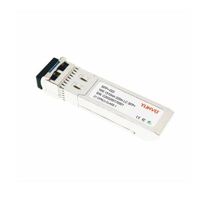 China FTTX 10G-SFPP-LRM 10GBASE-LRM SFP+ 1310nm 220m DOM Duplex LC MMF/SMF Optical Transceiver Module for sale