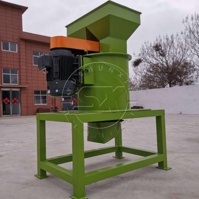 China Powder Organic Fertilizer Efficiently Crushing Raw Material ZQ235 with Vertical Crusher for sale