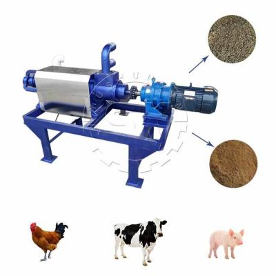 Chine Separateur liquide-solide de 7 kW pour le séchage du fumier animal et la production d'engrais organiques à vendre