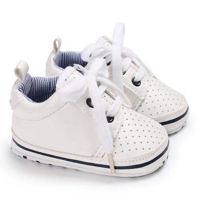 China Newborn Baby Boy Infant Toddler Walking Shoes Lightweight First Walker Shoes for sale