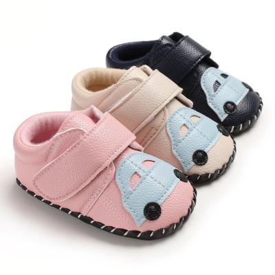 China Flat Baby Shoes Non Slip Toddler Rubber Recreational Shoes for Boys and Girls 0-18 Months for sale