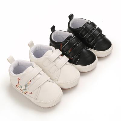 China Light Weight Boys Soft Soles Toddlers 2021 Fashion Rubber Soles Non-Slip Walking Shoes 0-1 Years Old for sale