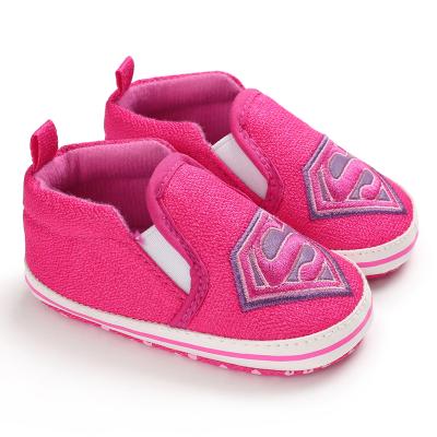 China Light ODM/OEM Baby Walker Pink Girl Superman Baby Shoes for sale