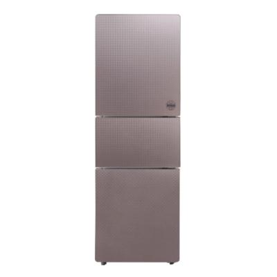 China BCD-227CT3 COMPRESSOR high quality energy-saving refrigerator made in Germany three doors and French low power consumtion, small cold for sale