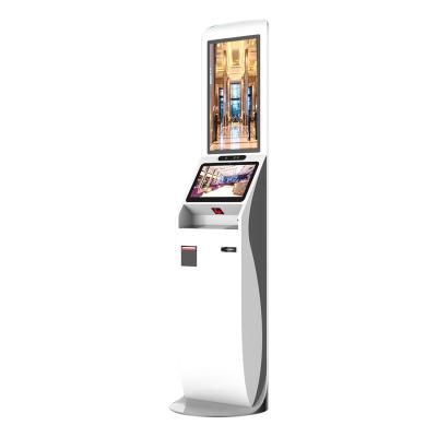 China Government Ejeton Payment Device Touch Screen Electronic Payment Self Terminal Service Check In Kiosk Hotel for sale