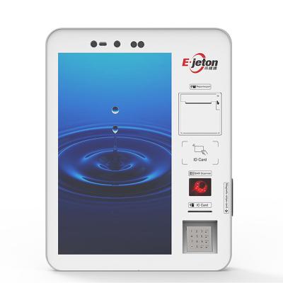 China Government 21.5 Inch Self Service Payment Touch Screen Kiosk Self Pay Machine Barcode Scanner Kiosk for sale