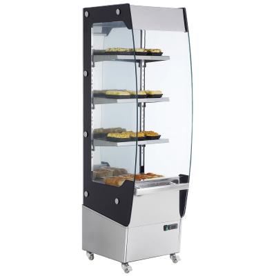 China Smad OEM Open Display Electric Bread Food Warmer Display Showcase 220L for sale