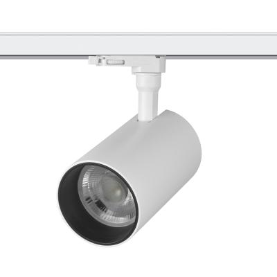 China Anti-glare 4-wire 19.8USD 3 phase 20W LED track light with 5 years warranty for sale