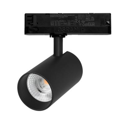 China Driver / Adapter Combined Spot CRI90 High Output Rail Track Light 36W For Gallery Museum Shop for sale