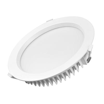 China Slim Downlight Smart Dimmable 155-165mm SMD Cutout Recessed Ceiling Lights 20W LED Trimless Downlight for sale