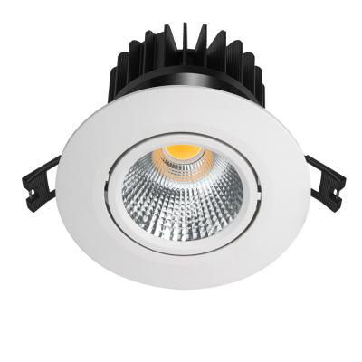 China Anti Glare Led Downlight Dimmable COB 14W LED Downlight For Commercial Lighting for sale