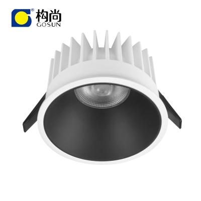 China Modern Design Anti Glare Anti Glare Anti Glare Flicker Free Waterproof 90-95mm Cutout IP65 15W LED Waterproof 90-95mm Recessed Downlight for sale