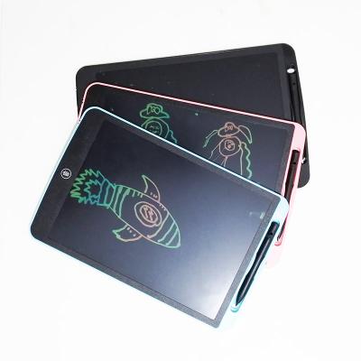 China Movable Loose-leaf Tablet LCD Screen Memo Pad Electronic Writing Writing Board Covers Graphics 12inch Small Portable Blackboard for sale