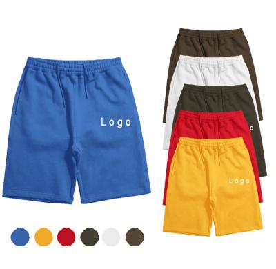 China Wholesale QUICK DRY Gym Shorts Breathable Cotton Shorts Fit Drawstring Solid Color Active Wear Mens Sweat Shorts for sale