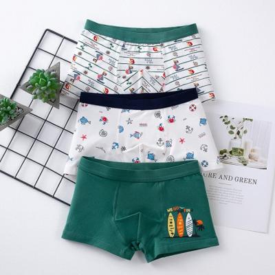 China Breathable Children's Short Pants Girl's Pants Wholesale Printed Fabric Boy's Unisex Underware for sale