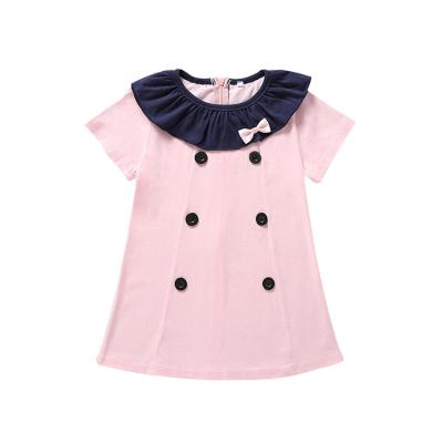 China New Design Breathable Boutique Clothing Wholesale Kids Girl Dress Skirt Baby Dress Pattern Long for sale