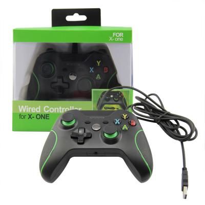 China 100mAh Microsoft Xbox One Controller , Xbox One Wired Controller Black For Windows for sale