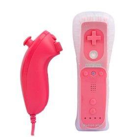 China Rosa Bewegung Farbe-Wii U plus Kontrolleur, Nunchuck-Kontrolleur für Nintendo Wii zu verkaufen