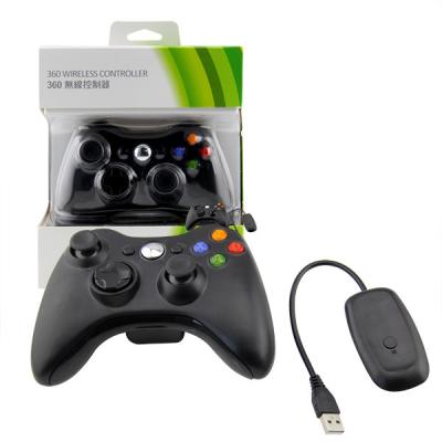 China Two AA Batteries XBOX 360 Game Controller 2.4GHz Wireless Bluetooth Gamepad for sale