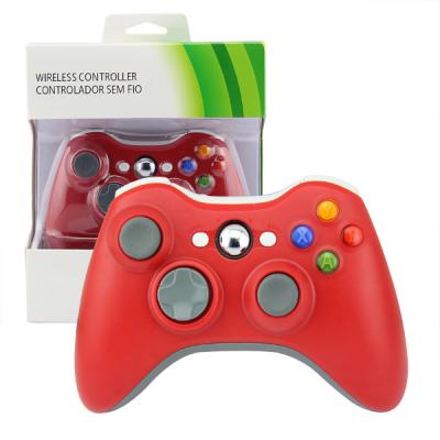 China Durable Red XBOX 360 Game Controller 9 Meter Wireless Range 3 Months Warranty for sale