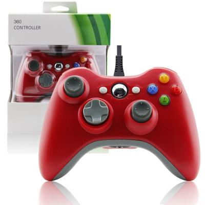 China Niveau-Poltern-Steuerung des rote Farbe-XBOX- 360gamecontroller-dünne verdrahtete Steuerknüppel-3 zu verkaufen