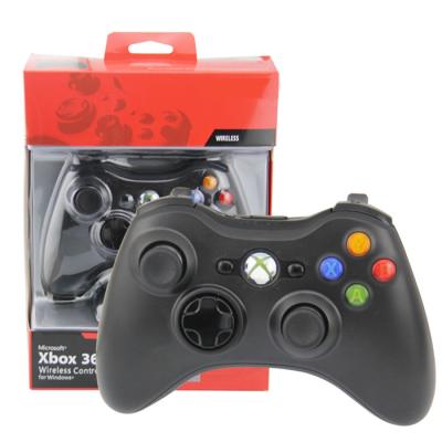 China Black Microsoft Xbox 360 Wireless Controller 2.4G Receiver Bluetooth Interface Type for sale