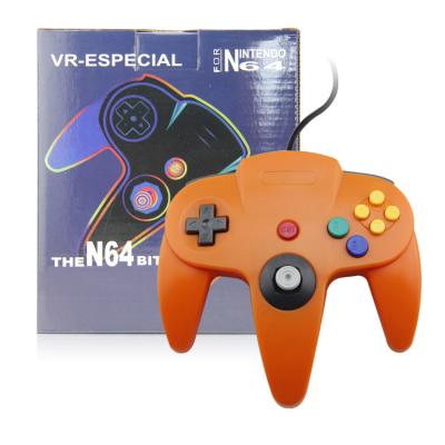 China Dauerhafter Prüfer-Steuerknüppel der Orangen-N64, Nintendo 64 Gamepad 10 Funktions-Knöpfe zu verkaufen