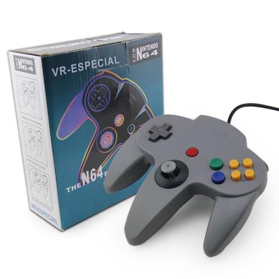 China Handle Joystick N64 Game Controller ABS Material 10 Function Buttons Longlifespan for sale