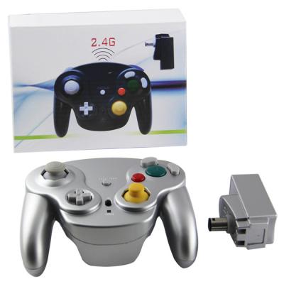 China Radioapparat Wifi 2.4GHz verdrahtete Gamecube-Prüfer ABS materielle silberne Farbe für NGC zu verkaufen