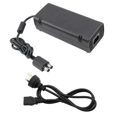 China LED Indicator Light Xbox 360 Power Supply Adapter , Xbox 360 Slim Power Cord for sale