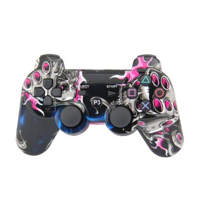 China Double Vibration Playstation Game Controller PS3 Bluetooth Wireless Gamepad for sale