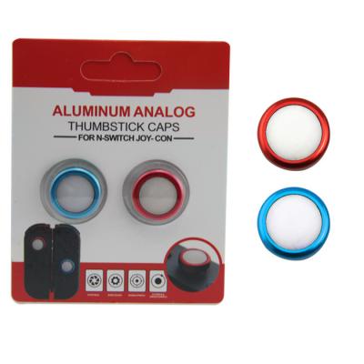 China Palillo análogo de aluminio del pulgar para el sistema del apretón del pulgar de la palanca de mando del regulador de la estafa de la alegría del interruptor de Nintendo en venta