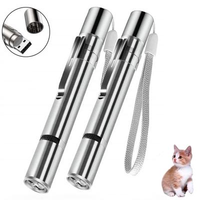 China Amazon Hot Selling Viable 3 in 1 Laser Dot Pointer Cat Laser Pen Interactive LED Light Cat Toys with Different Pictures for sale