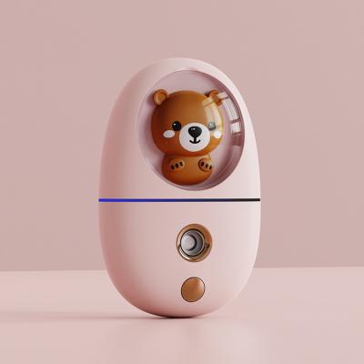 China Mini Sprayer USB Rechargeable Cartoon Nano Mist Facial Sprayer Skin Care Moisturizing Cleanser Moisturizing Sprayer Humidifier for sale