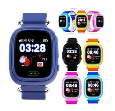 China Smart Watch SOS Alarm Security Tracker APP Control GPS+BDS+LBS+LBS+WIFI+AGPS Gps Kids Watch Kids Smart Watch For Kids Children Smartwatch Q90 for sale