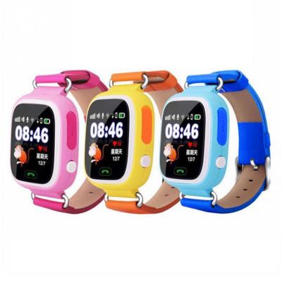 China Hot selling APP control IOS Android camera smartwatch q90 kids smart gps wifi gps kids phone smart watch for kids for sale