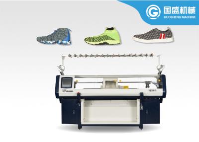 China Drei System-Jacquardwebstuhl-Schuh-Oberleder-Strickmaschine zu verkaufen