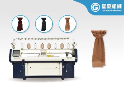 China Hat Double System Flat 12G Scarf Knitting Machine for sale