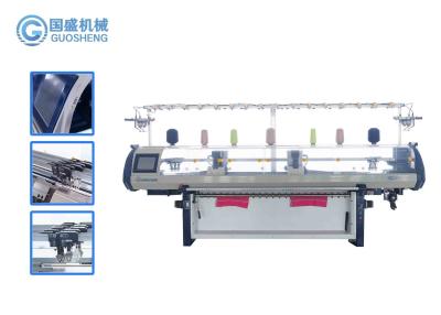 China Kragen-Strickmaschine 1KW 1.2m/S computerisierte Selbstt-shirt Ebene zu verkaufen