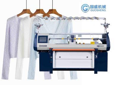 China Single System Sweater Flat Knitting Machine Automatic Computerized Flat Needles Knitting Cardigan for sale