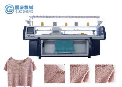 China Automatische flache Strickmaschine der Winter-Polyester-Strickjacken-3G zu verkaufen