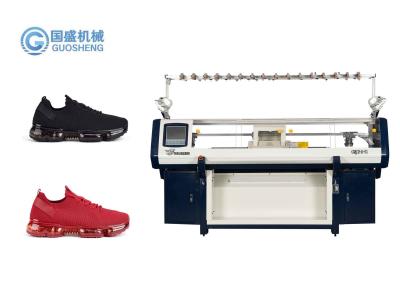 China Drei System-Strickmaschine für Schuh-Oberleder 14G Raynen 1.3KW zu verkaufen